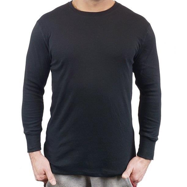 Men Fleeced Winter Warm Activewear Base Layer Performance Thermal Top