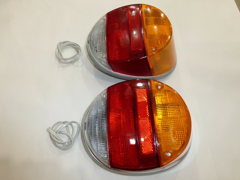 TAIL LIGHT ASSEMBLY FITS VOLKSWAGEN TYPE 1 VW BUG & SUPER BEETLE 1973-1979 PAIR
