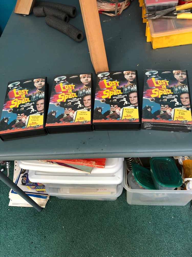 Lost In Space VHS 4 Tapes