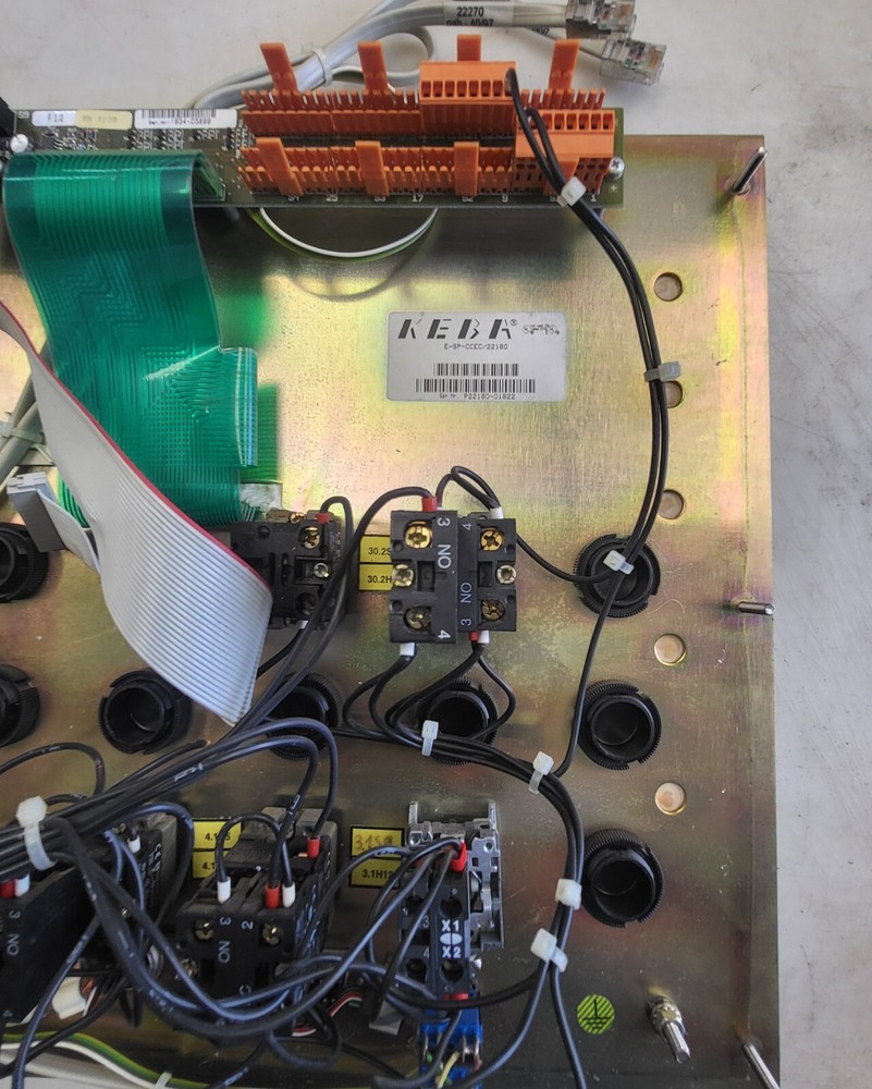Keba E-SP-CCEC/22180 Membrane Keyboard / Panel K-FTC-AN/B for Engel Injection