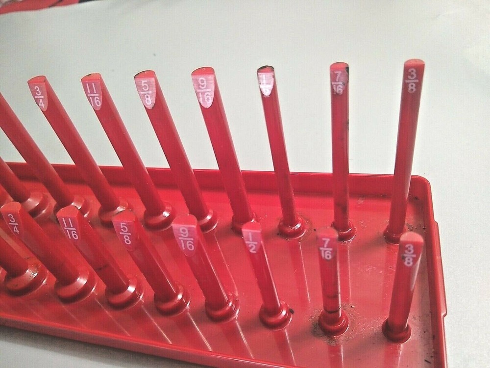 3 Socket Organizer Trays / Rack Storage / Holder Set, 1/4" 3/8" 1/2" Dr *S.A.E.*