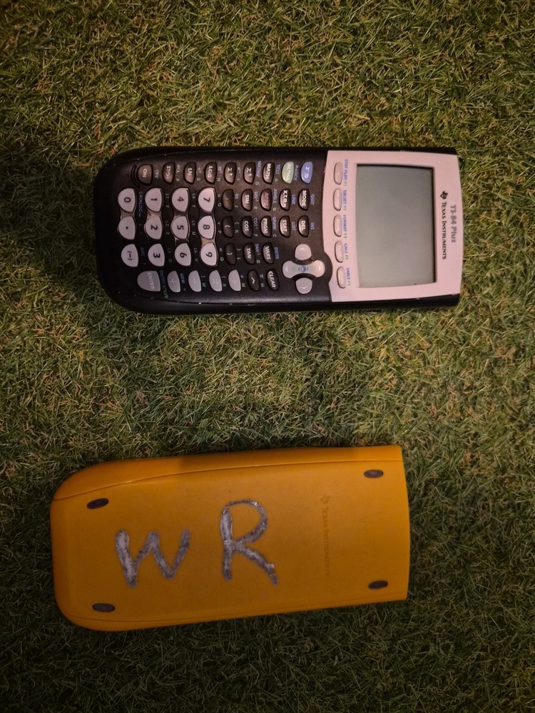 Ti 84 Plus Graphing Calculator Working Tested Yellow