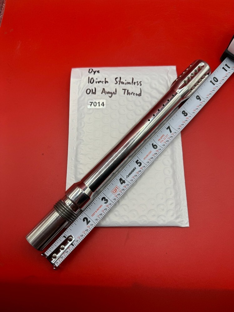 Dye 10 inch Stainless Old Angel Thread