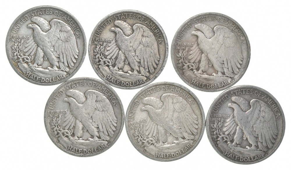 1940-S XF Walking Liberty Half Dollar