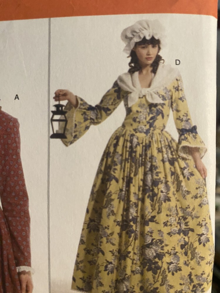 SIMPLICITY PATTERN COSTUMES PILGRIM Prairie 6-12 UNCUT 3723