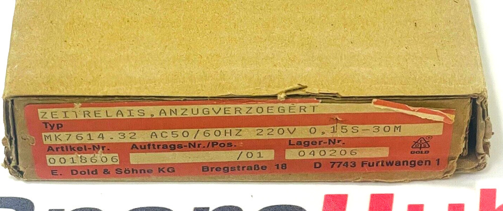 DOLD MK7614.32 Time Relay