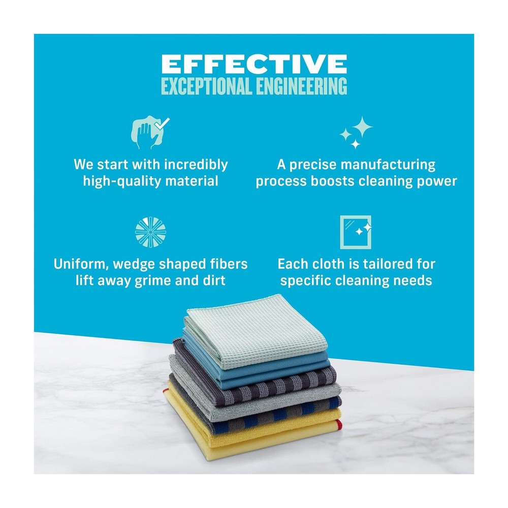 E-Cloth Home Cleaning Set, 8 pcs, 10903
