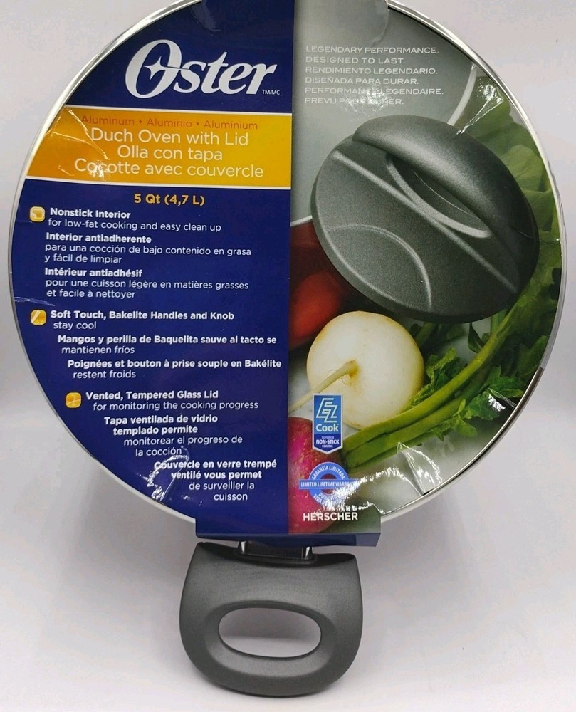 Oster 5 Qt. Dutch Oven With Lid