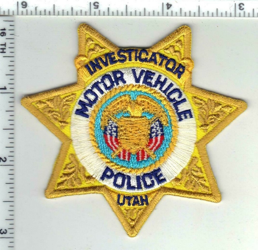Motor Vehicle Inspector (Utah) Cap/Hat Patch