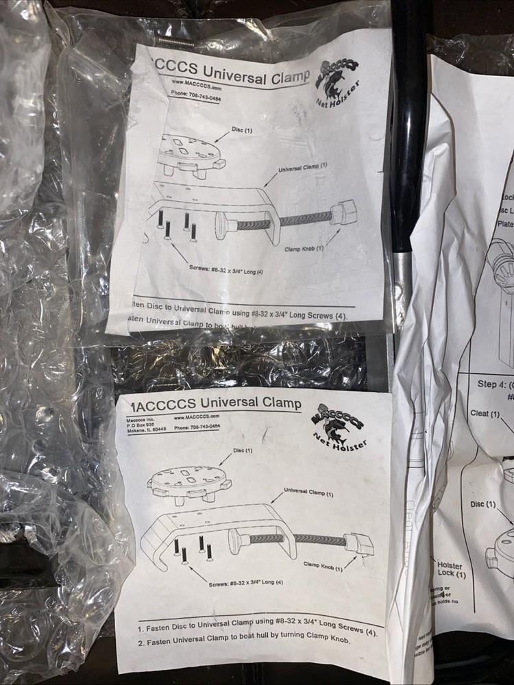 Mountable Boat Net Holster