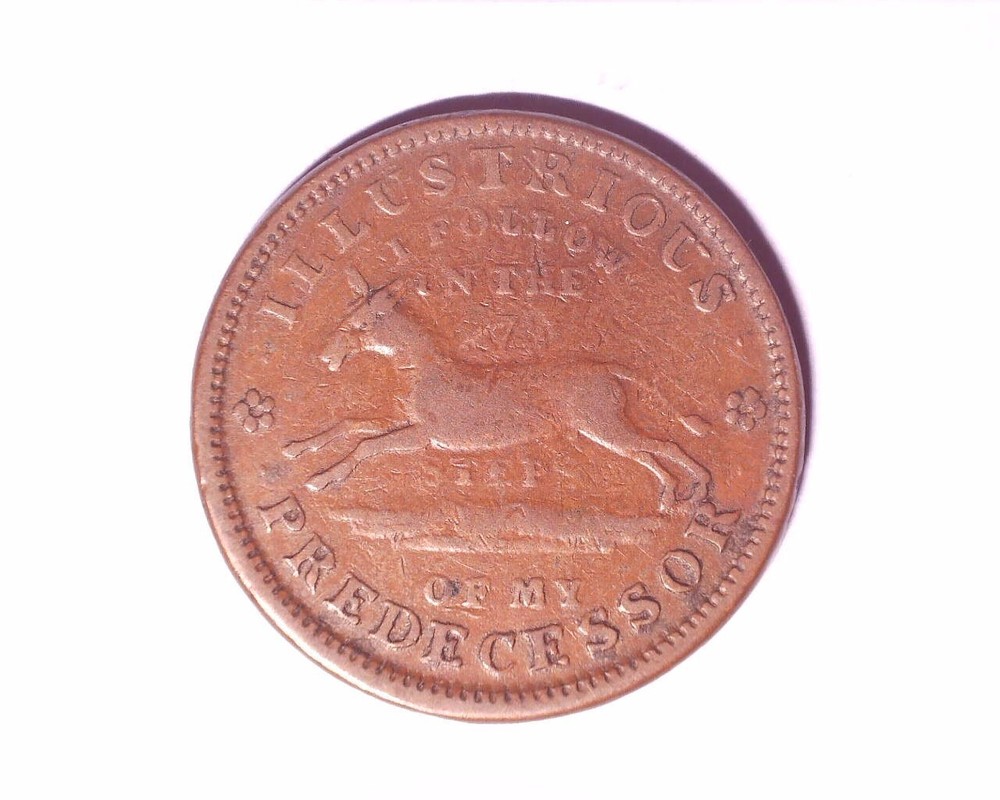 1837 Hard Times Token- Executive Experiment- Nice **516-4