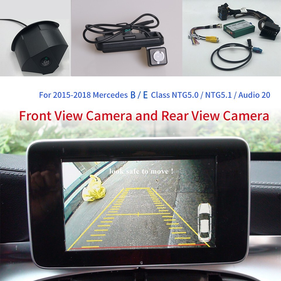 For Mercedes B E Class Front Rear View Camera Interface Kit Improved Solution