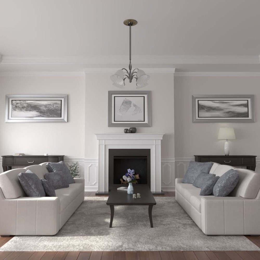 Ekena Millwork Legacy Acanthus Ceiling Medallion, Mud