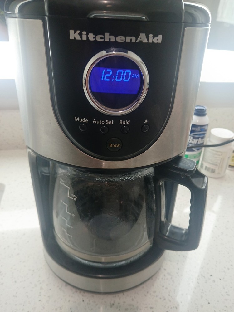 Kitchen Aid Coffee Pot Maker Model Kcm11ob