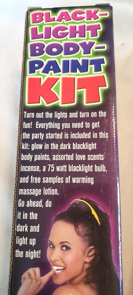 Pipedream Black Light Body Paint KIT!