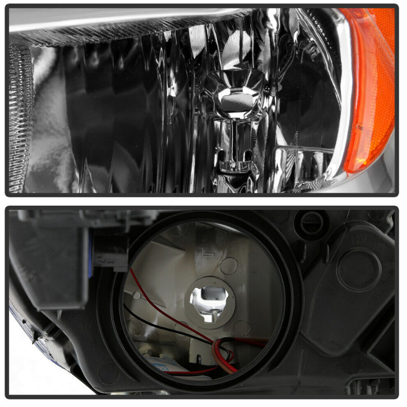 For 2017-2019 Ford Escape Passenger Side Halogen Headlight w/o LED DRL Chrome RH