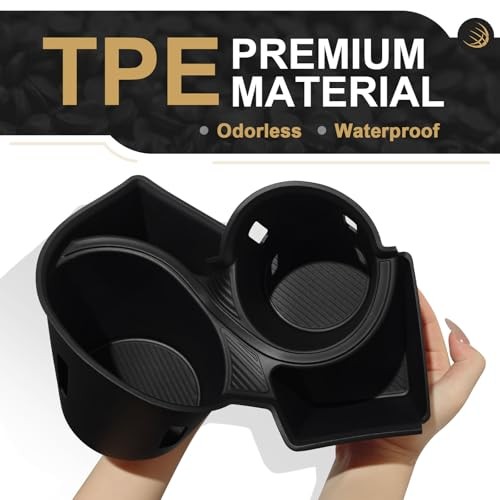 Cup Holder Inserts for Accessories Middle Console 2024+ Kia EV9 Center Console