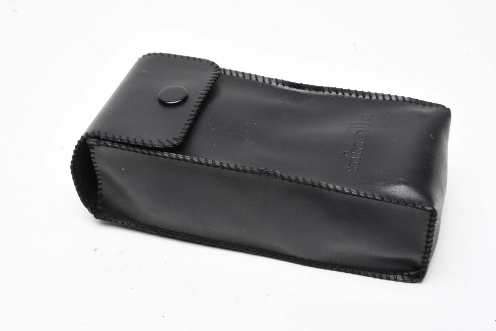 Minolta Auto 128 electronic flash, nice & clean, tested, w/Case+Manual