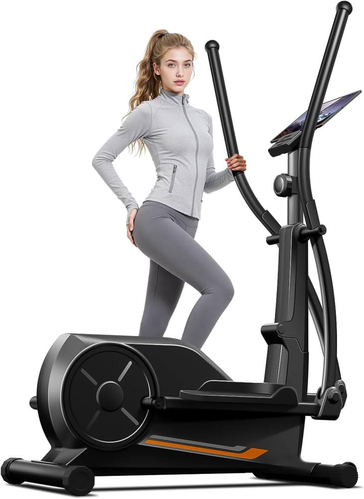 Elliptical Exercise Machine, Elliptical Training Machine for Home with Hyper-Qui