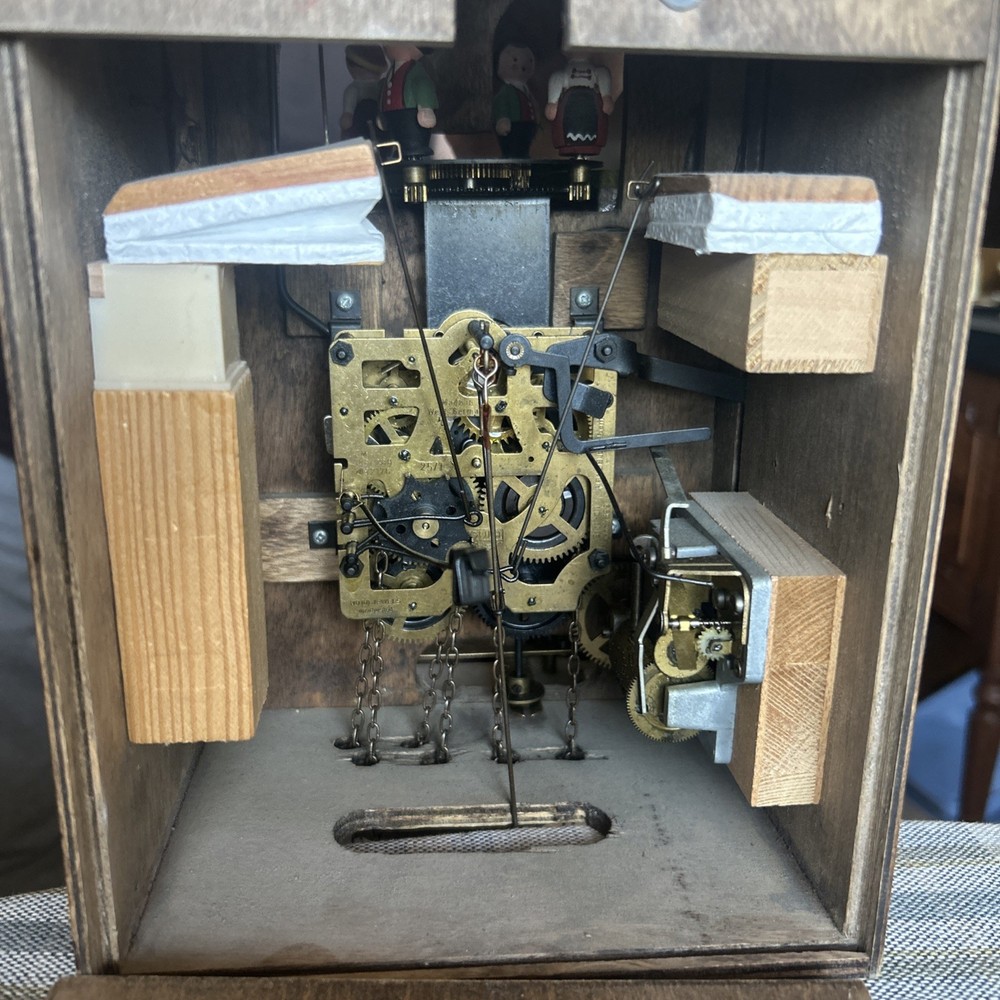 vintage west germany cuckoo clock