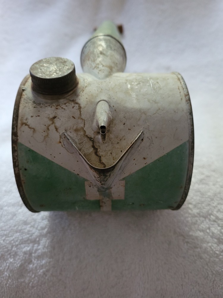 Vintage Tin Lowell Hardware Store Bug Sprayer