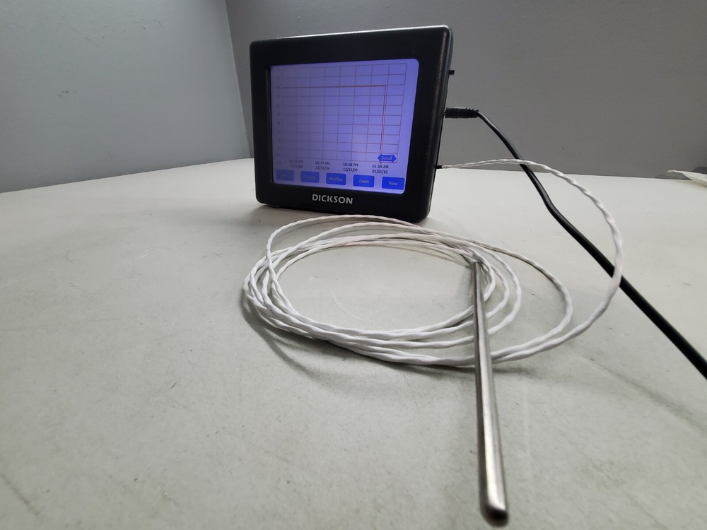DICKSON GRAPHING DATA LOGGER TEMPERATURE WITH THERMISTOR PROBE