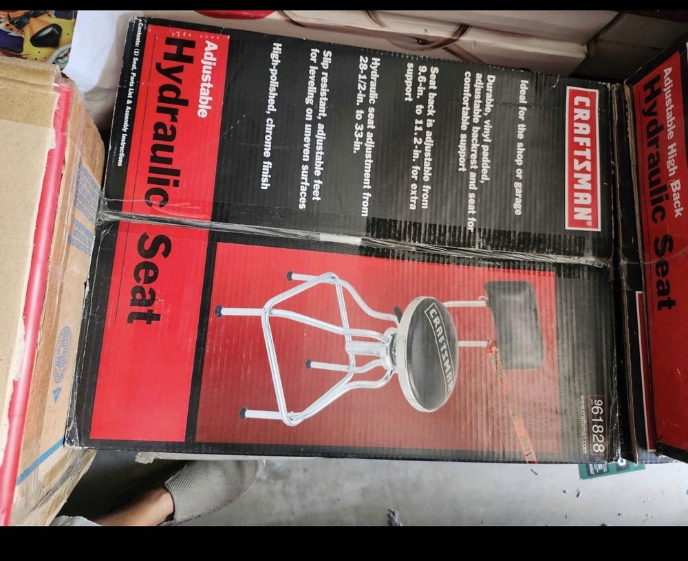 Craftsman Hydraulic Seat Adjustable