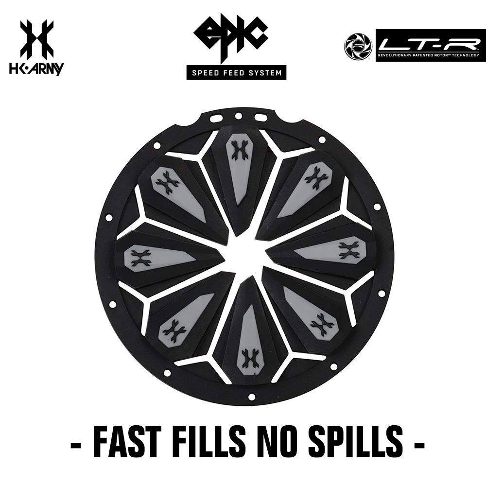 Dye LT-R/Rotor Paintball Loader Hopper Basic Epic Speed Feed Accessory - Stealth