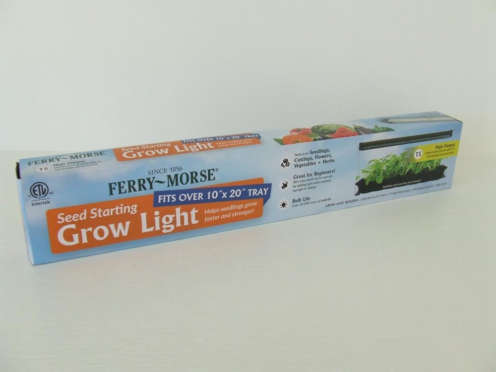 New Ferry - Morse Seed / Cuttings / Herbs / Starting Grow Light Kit -  Free Ship