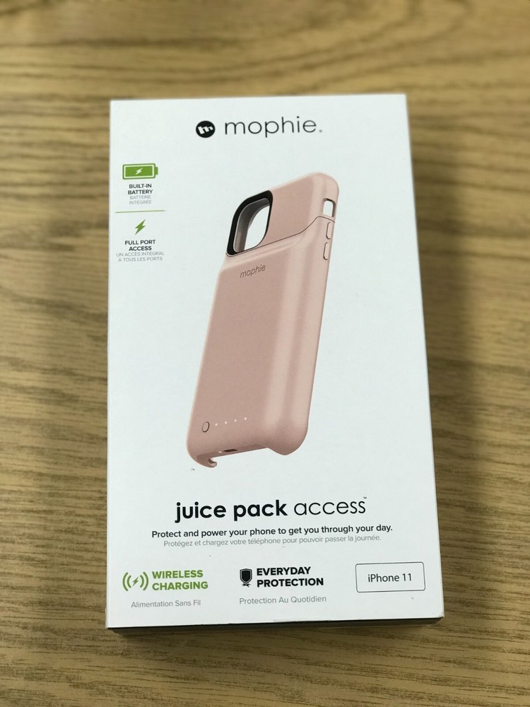 Mophie Juice Pack Access Charging Case for iPhone 11 - Pink Rose Gold