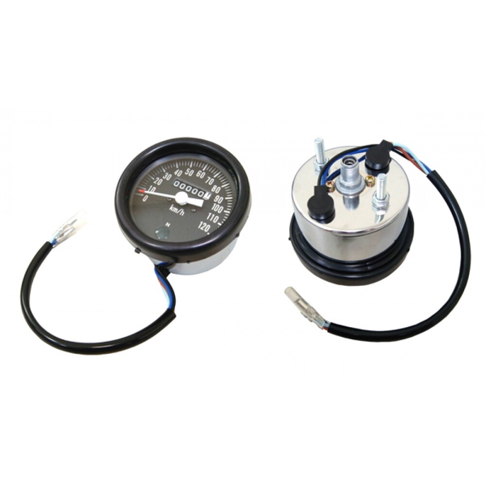 Original Chrome Tachometer FS1 Model