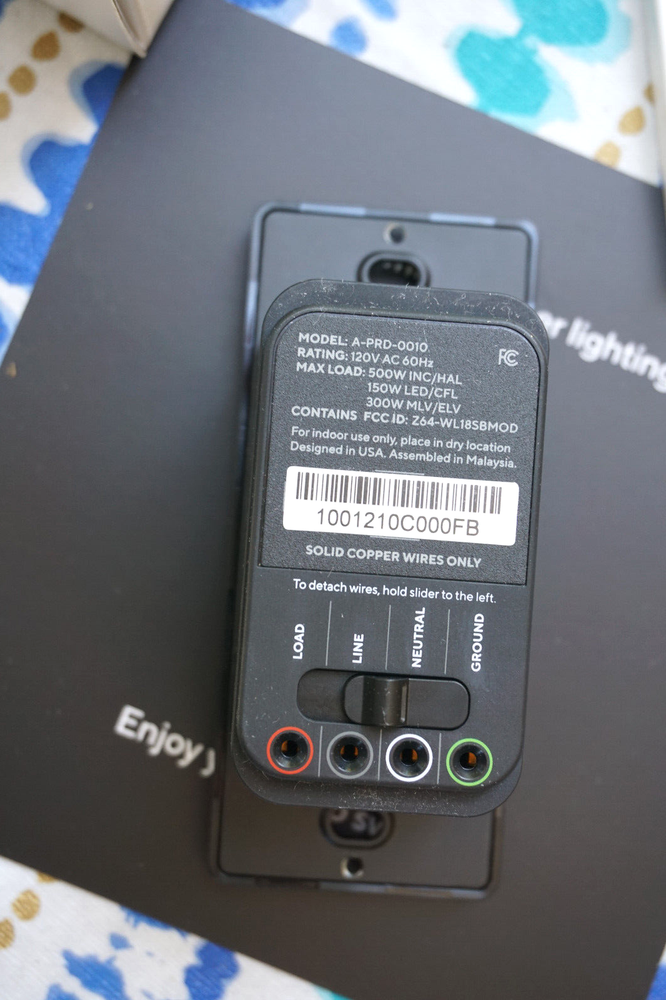 Orro One Smart Home Control Light Switch/Dimmer - Open Box New