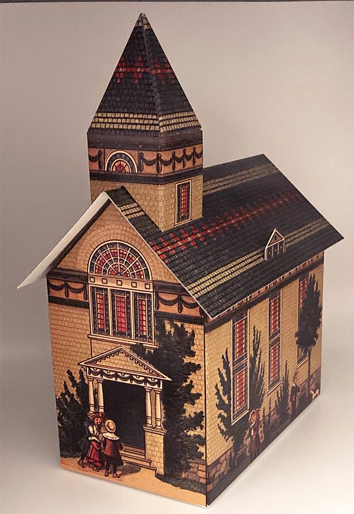 Church Shaped Gift Box, Candy, Nuts, Cookies & More - 1800 Graphics