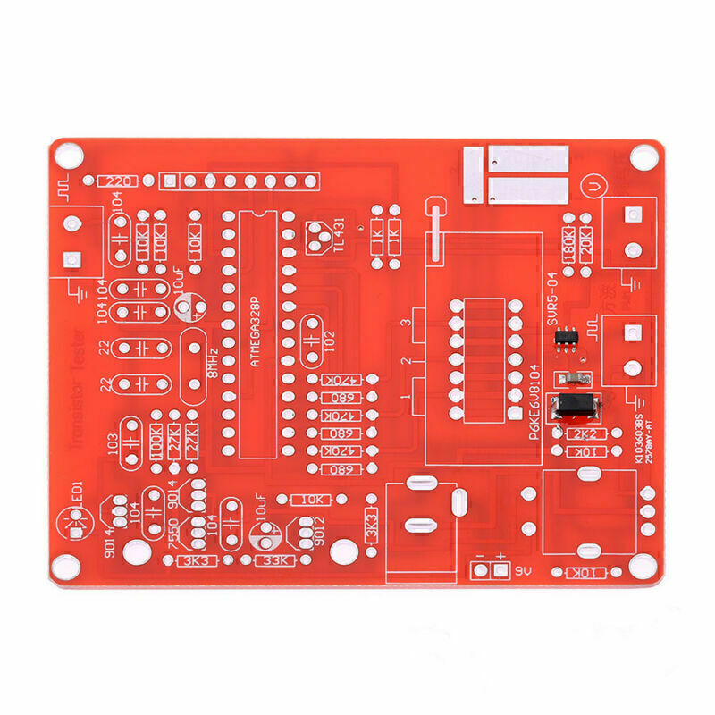 Component Tester Transistor Diode Capacitance ESR Meter Signal Generator Tool