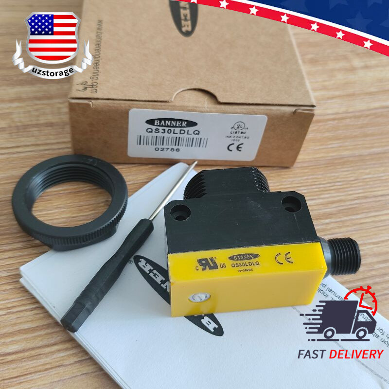 For Banner Engineering QS30LDLQ 10-30VDC 4Pins Photoelectric Laser Sensor Switch