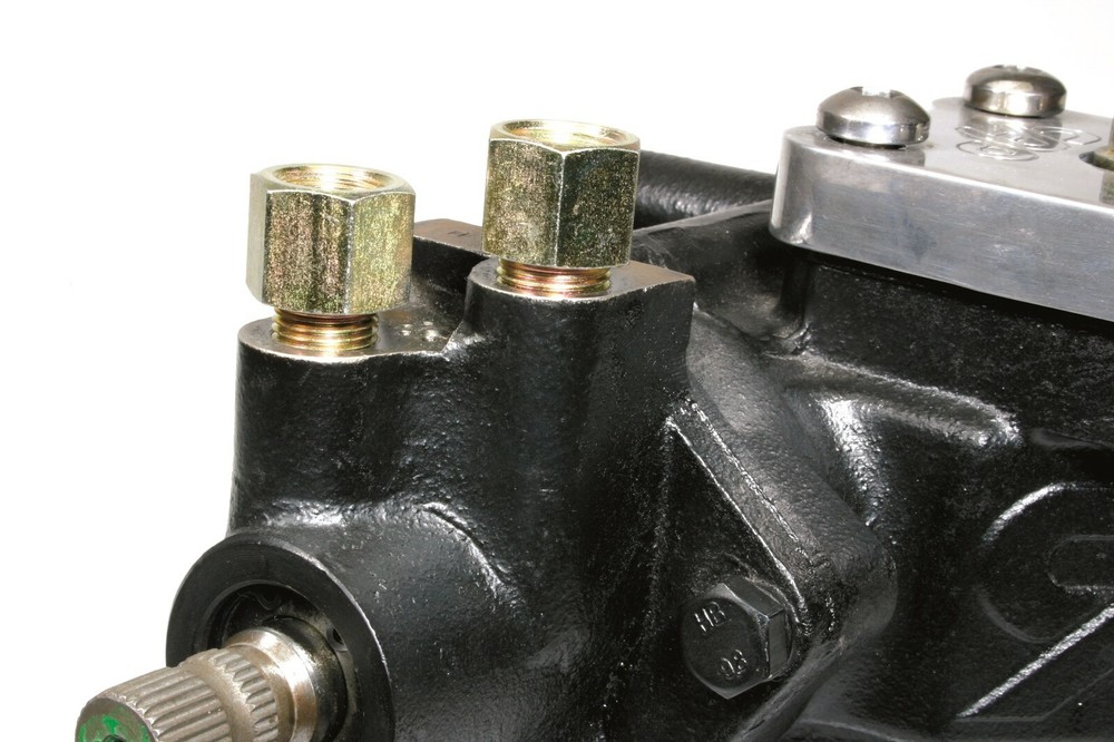 CPP Power Steering Adapter Fitting Inverted Flare Steering Box To O-Ring Hoses