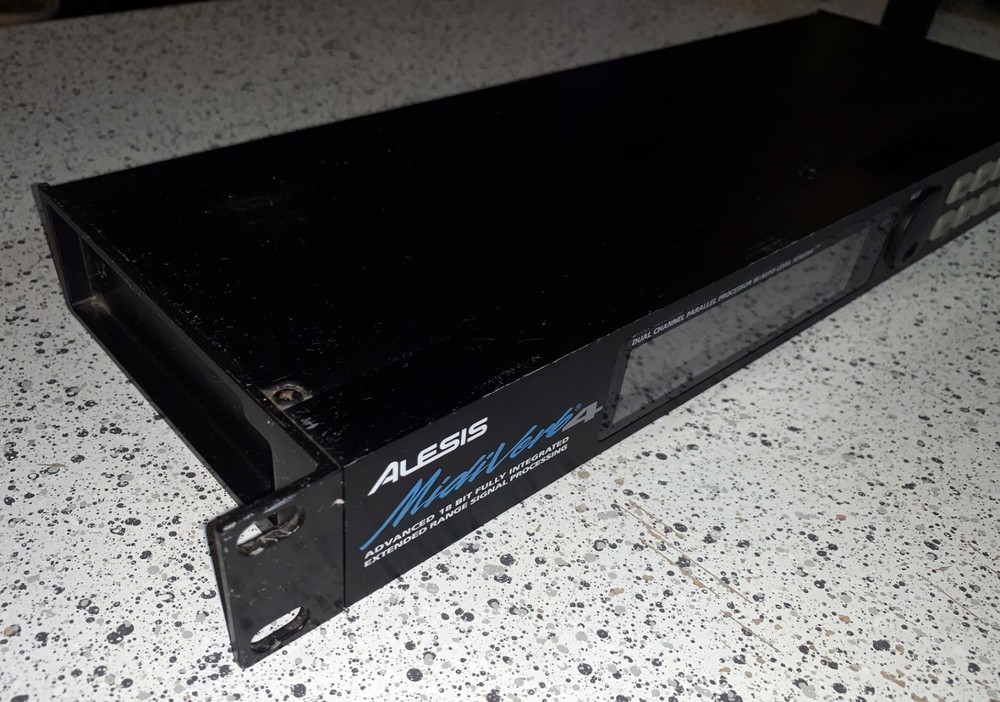 Alesis Midiverb 4 / Dual-Channel Multi-Effects FX Parallel Processor / No Power