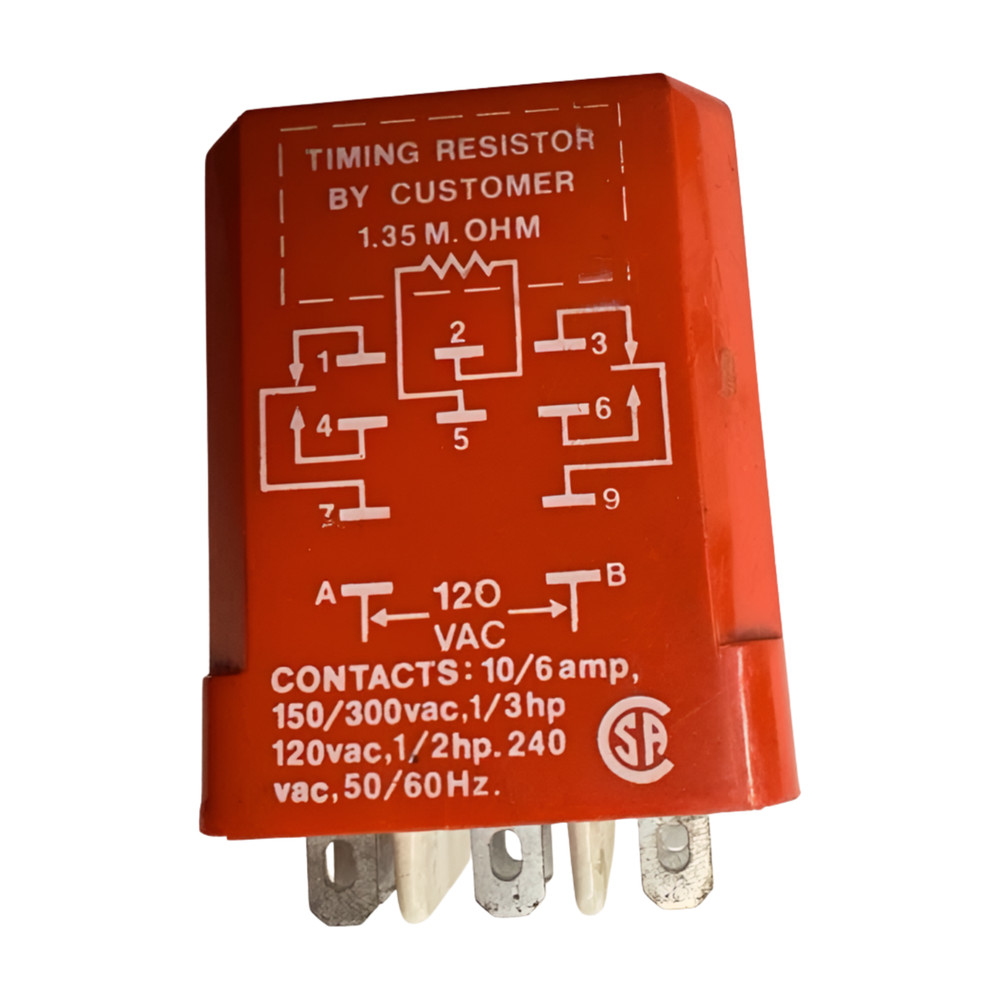 National Controls K1F-10-561 Solid State Timer, Range .1-10 sec. 10/6A, 150/300V