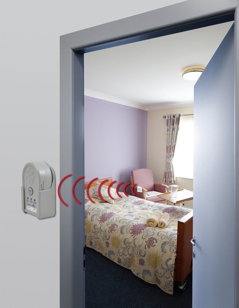 Secure Wireless Chair Exit Alarm Patient Monitoring System