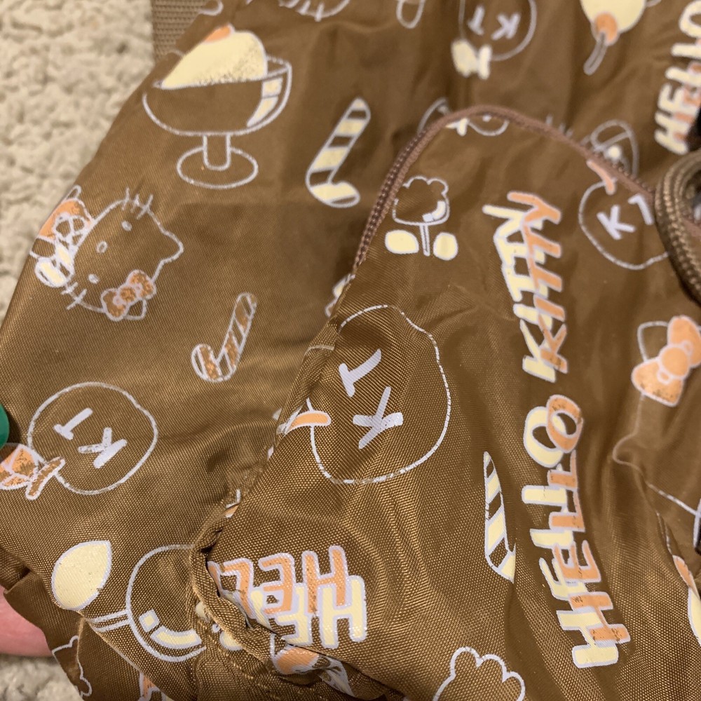 Hello Kitty Themed Foldable Travel Backpack