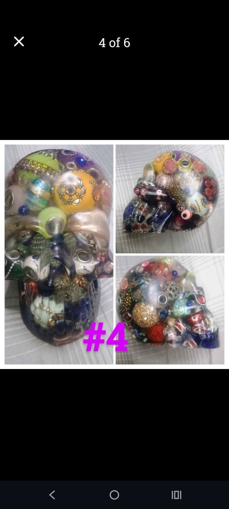 Epoxy Resin Skulls