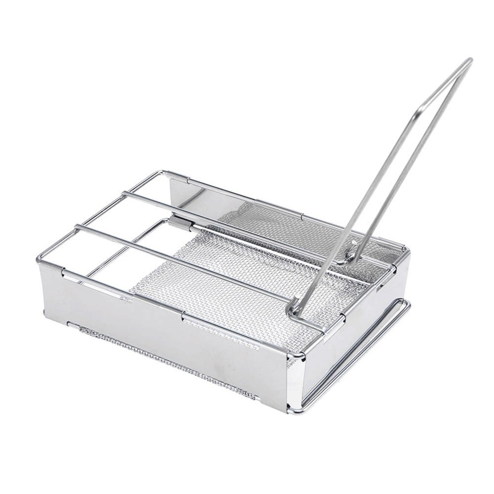 Bread Toaster Lightweight Long Handle Perfect For Camping Picnic Portable