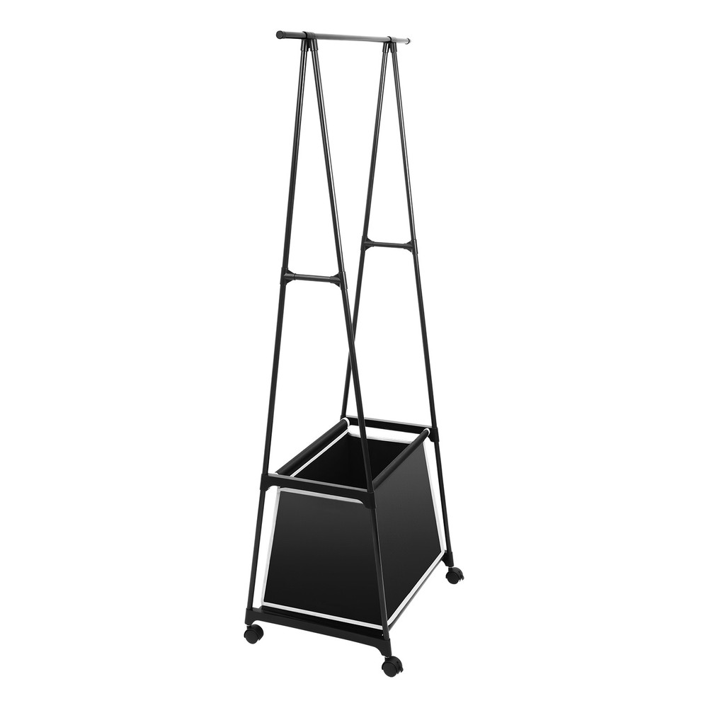 Clothes Rack With Laundry Basket Rolling Coat Rack Clothes Rack With Wheels
