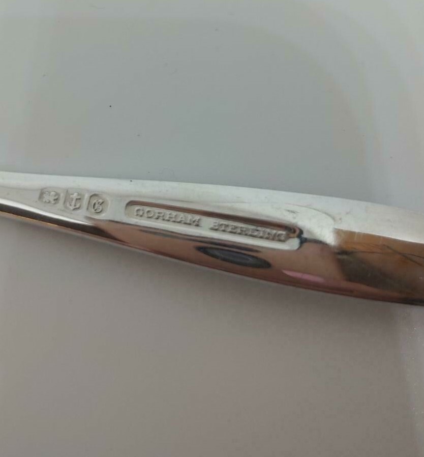 STERLING SILVER GOSSAMER BY GORHAM FORK 6 3/4"