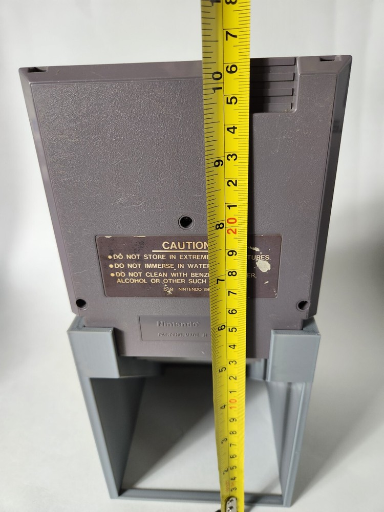 Nintendo NES Six Cartridge Display Stand, 3D Printed Holder