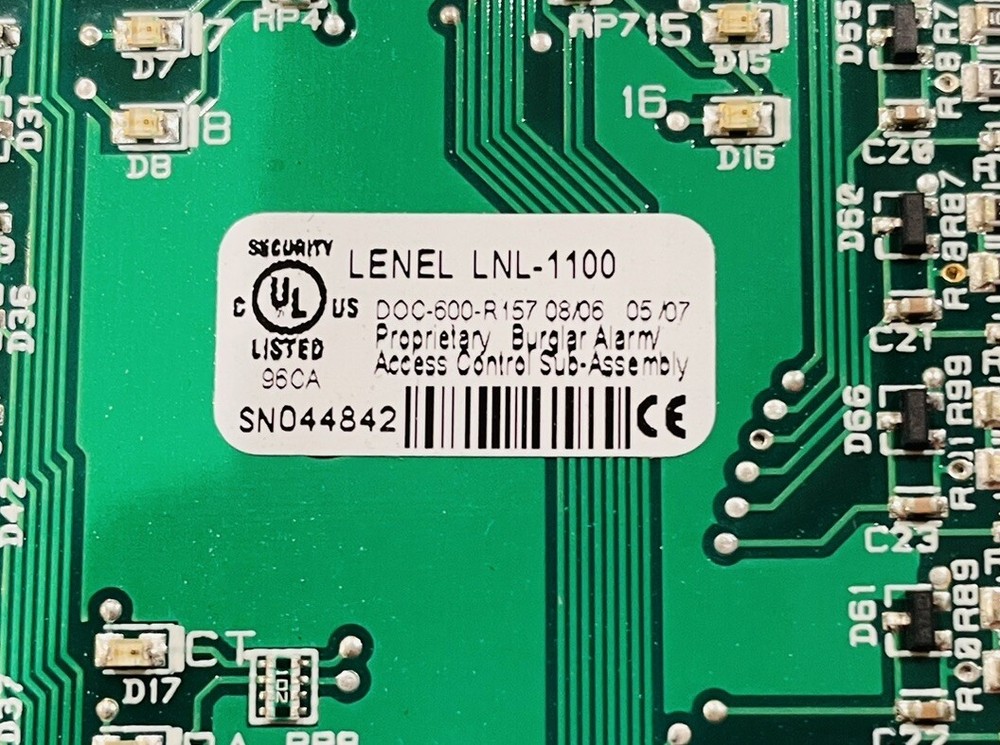 Lenel LNL-1100 Input Control Module Board