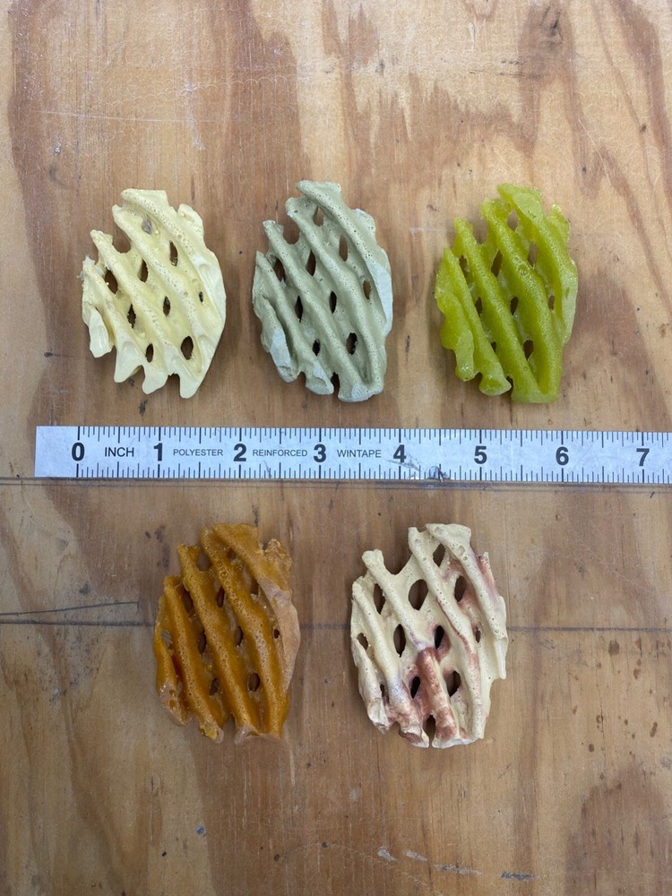 Plastic waffle fries