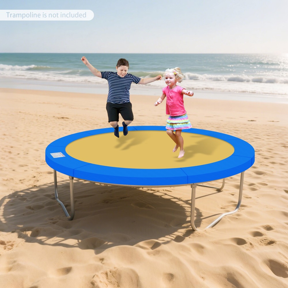 12Ft Trampoline Replacement Safety Pad for Protect Edge Cover Spring, Blue