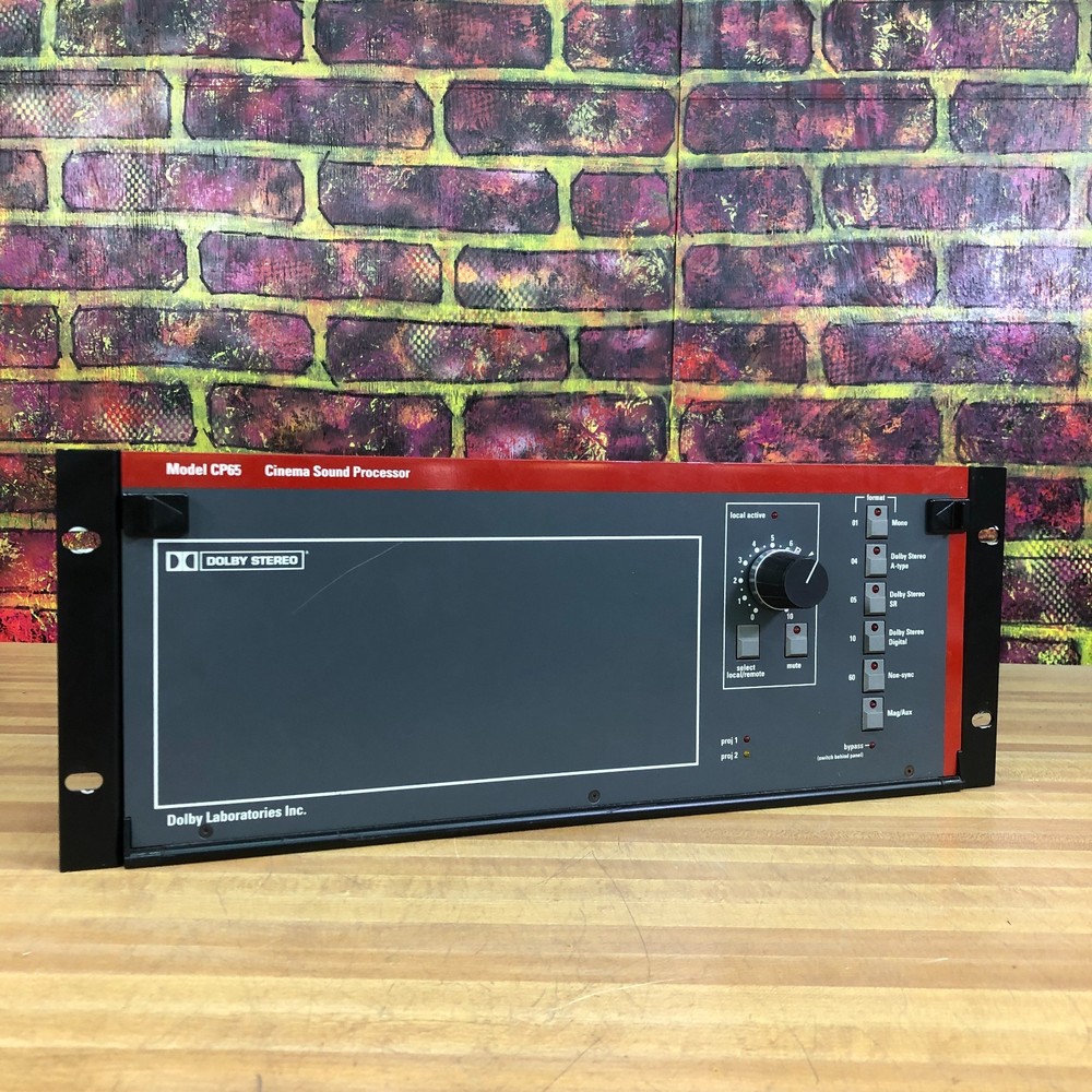 Dolby Model CP65 ~ Cinema Sound Processor, Stereo, Analog 6-Channel (WORKING)