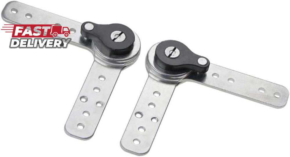 2 Pack of Furniture Adjustable Angle Hinge Automatic Reset Function Hinge Angle